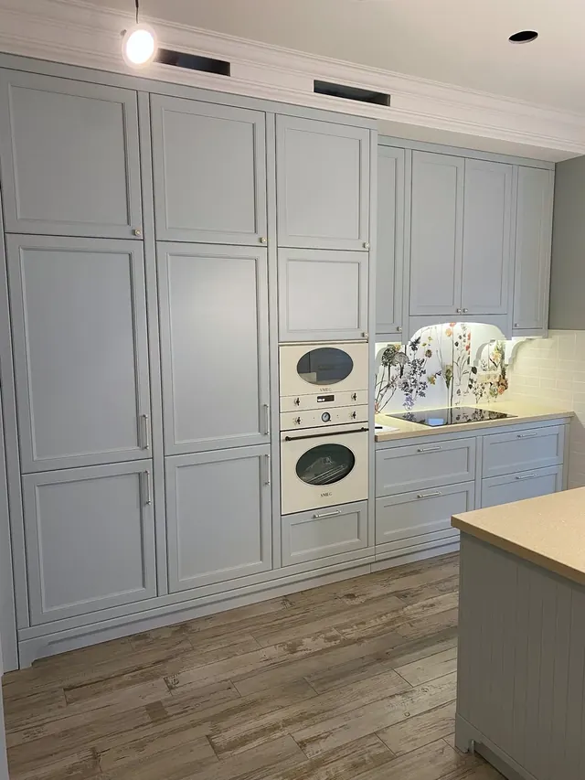 Classic kitchen with paneled fronts